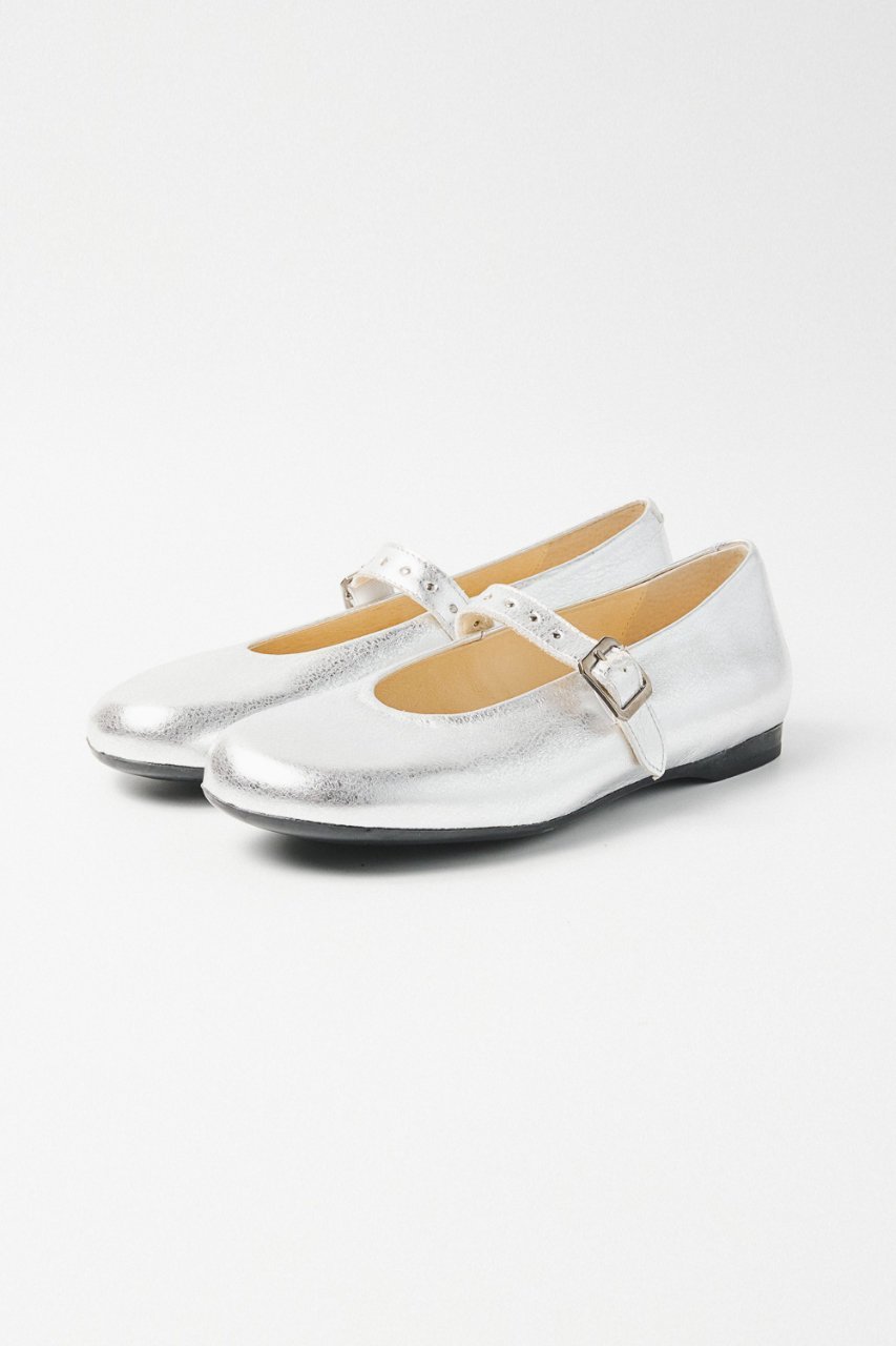 【エスメラルダ/Esmeralda】の【BONTRE】スタッズメリージェーン/50302 人気、トレンドファッション・服の通販 founy(ファニー) 　ファッション　Fashion　レディースファッション　Fashion for Women　クラシカル　Classical, Vintage-Inspired　クラシック　Classic, Timeless Style　シューズ　Shoes, Footwear　シルバー　Silver, Metallic Silver　スタッズ　Studs, Metal Accents　フラット　Flat, Flat Shoes　ラップ　Wrap, Wrap Design　エレガント 上品　Elegant　ビジネス 仕事 通勤　Business / Work / Commuting　other-2|ID: prp329100004885871 ipo3291000000036475120