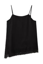 【ハー/HER.】のトリアセレースキャミソール 人気、トレンドファッション・服の通販 founy(ファニー) ファッション Fashion レディースファッション Fashion for Women トップス・カットソー Cut & Sew Tops キャミソール&ノースリーブ Camisoles & Sleeveless Tops シャツ・ブラウス・オフィスカジュアル Elegant Blouses & Button-Ups ロングTシャツ・Tシャツ Longline T-Shirts & Tees カットソー・ベーシックTシャツ Cut-and-Sewn Tops / Stretch Tees & Basics イレギュラーヘム Irregular Hem キャミソール Camisole, Spaghetti Strap Top サテン Satin, Glossy Fabric シルク Silk, 100% Silk シンプル Simple, Minimal タンク Tank Top, Sleeveless Top レース Lace, Lace Fabric エレガント 上品 Elegant thumbnail ブラック|ID: prp329100004885872 ipo3291000000036475135