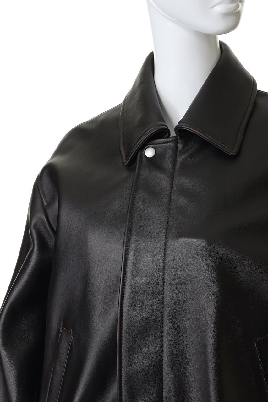 【シュタイン/ssstein】の【UNISEX】SHEEP LEATHER ZIP SHORT JACKET 人気、トレンドファッション・服の通販 founy(ファニー) 　ファッション　Fashion　レディースファッション　Fashion for Women　アウター　Coat / Outerwear Collection　レディースジャケット・軽アウター　Jackets　ユニセックス　Unisex, Genderless　ジャケット　Jacket, Outerwear　バランス　Balance, Style Balance　フロント　Front, Front Design　other-5|ID: prp329100004885933 ipo3291000000036476152