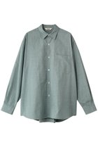 【オブラダ/Oblada】のEOE オーセンティックシャツ 人気、トレンドファッション・服の通販 founy(ファニー) ファッション Fashion レディースファッション Fashion for Women トップス・カットソー Cut & Sew Tops シャツ・ブラウス・オフィスカジュアル Elegant Blouses & Button-Ups スリーブ Sleeve, Long Sleeve / Short Sleeve ロング Long, Long-Length 定番 Standard, Basic Item thumbnail グリーン|ID: prp329100004885937 ipo3291000000036476176