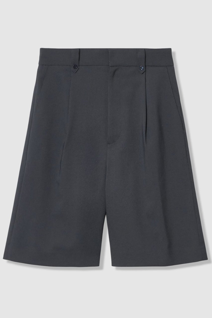 【アナイ/ANAYI】の【セットアップ対象商品】シャークスキンハーフパンツ インテリア・キッズ・メンズ・レディースファッション・服の通販 founy(ファニー) 　ファッション　Fashion　レディースファッション　Fashion for Women　セットアップ　Matching Sets　レディースパンツ・ボトムス　Pants & Trousers / Bottoms　パンツ　Pants & Trousers　ショートパンツ・ハーフパンツ　High-Waisted & Relaxed Shorts　おすすめ　Recommended / Our Picks　ショート　Short, Short Length　ジャケット　Jacket, Outerwear　セットアップ　Set-Up, Coordinated Outfit　トレンド　Trend, Trending Now　ハーフ　Half, Half-Length　エレガント 上品　Elegant　夏　Summer　春　Spring　S/S・春夏　SS, Spring/Summer, Warm Season　ネイビー|ID: prp329100004885952 ipo3291000000036476330