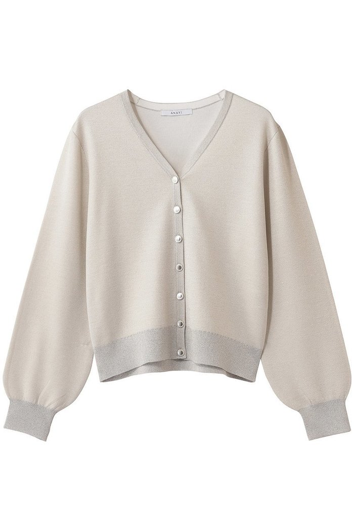 【アナイ/ANAYI】のシアーラメダブルウィーブVカーディガン インテリア・キッズ・メンズ・レディースファッション・服の通販 founy(ファウニー) https://founy.com/ ファッション Fashion レディースファッション Fashion for Women トップス・カットソー Cut & Sew Tops ニット Knit Tops & Sweaters カーディガン・羽織り Layered Style Cardigans カーディガン Cardigan, Knitwear シアー Sheer, See-Through スリーブ Sleeve, Long Sleeve / Short Sleeve ロング Long, Long-Length |ID: prp329100004885960 ipo3291000000036642214