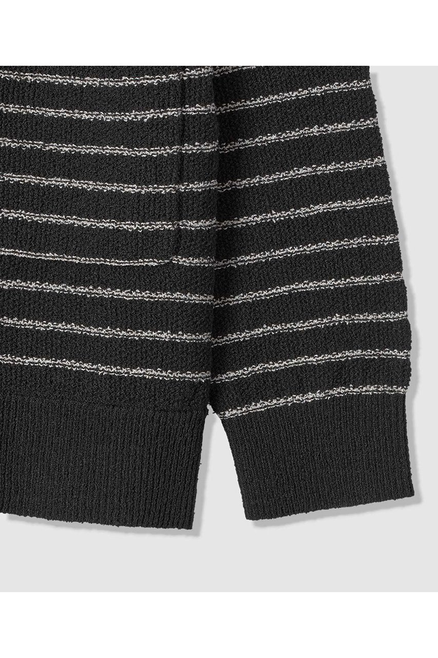 【アナイ/ANAYI】のパウダーボーダーVカーディガン 人気、トレンドファッション・服の通販 founy(ファニー) 　ファッション　Fashion　レディースファッション　Fashion for Women　トップス・カットソー　Cut & Sew Tops　ニット　Knit Tops & Sweaters　カーディガン・羽織り　Layered Style Cardigans　おすすめ　Recommended / Our Picks　アンサンブル　Ensemble Set　カーディガン　Cardigan, Knitwear　キャミソール　Camisole, Spaghetti Strap Top　シルバー　Silver, Metallic Silver　パウダー　Powder, Soft Tone　パステル　Pastel, Soft Color　ボーダー　Border, Stripe　ミドル　Middle Length, Mid Height　リラックス　Relax, Relaxed Fit　春　Spring　other-4|ID: prp329100004886003 ipo3291000000036476928