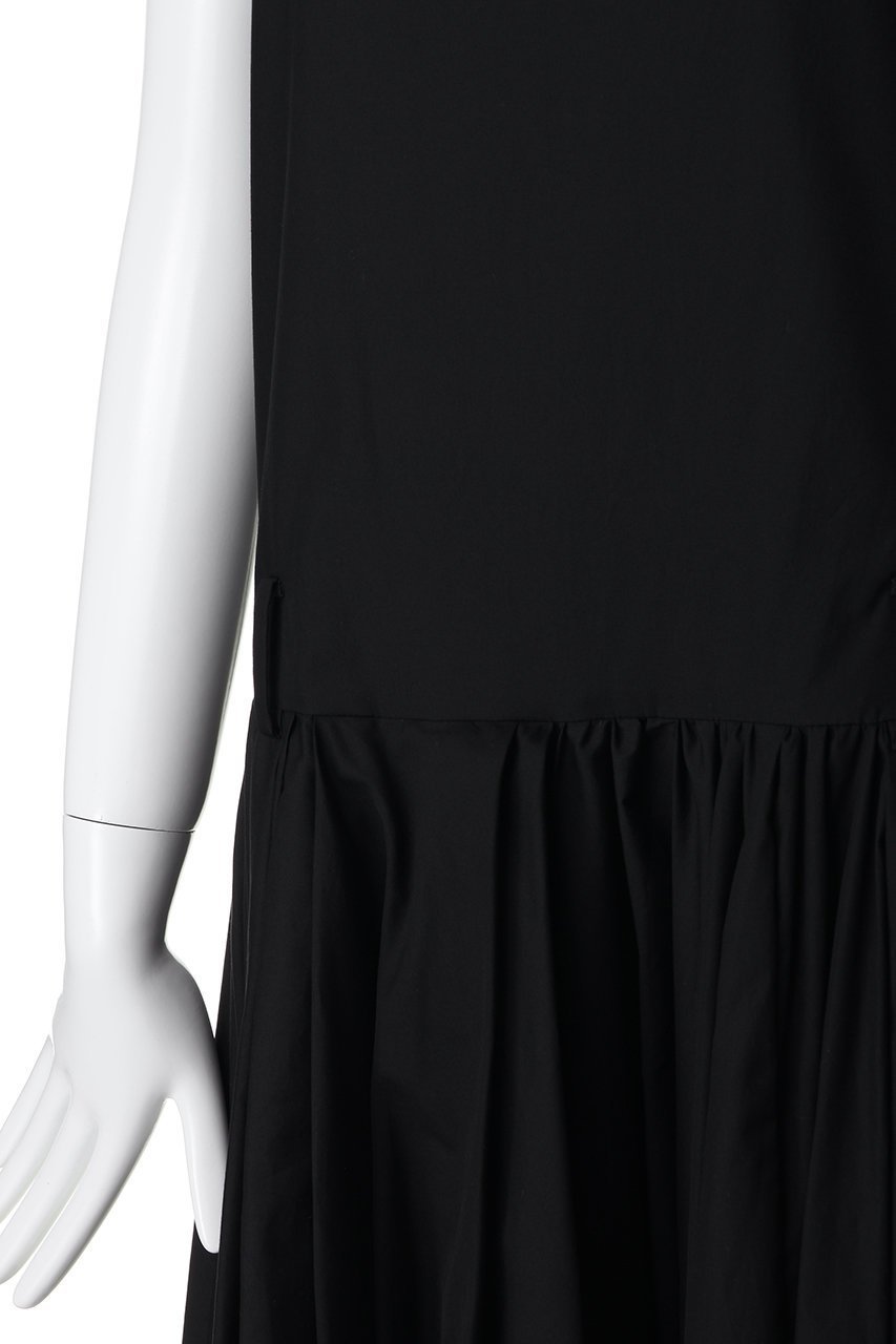 【ヌメロ ヴェントゥーノ/N°21】のノースリーブ ギャザーワンピース 人気、トレンドファッション・服の通販 founy(ファニー) 　ファッション　Fashion　レディースファッション　Fashion for Women　ワンピース　Dresses　チュニック　Tunic Tops & Dresses　ギャザー　Gathered, Ruffled　ショルダー　Shoulder, Shoulder Strap　スニーカー　Sneakers, Trainers　チュニック　Tunic, Long Top　ノースリーブ　Sleeveless, No-Sleeve　フェミニン　Feminine, Girly　リボン　Ribbon, Bow　other-5|ID: prp329100004886012 ipo3291000000036477116