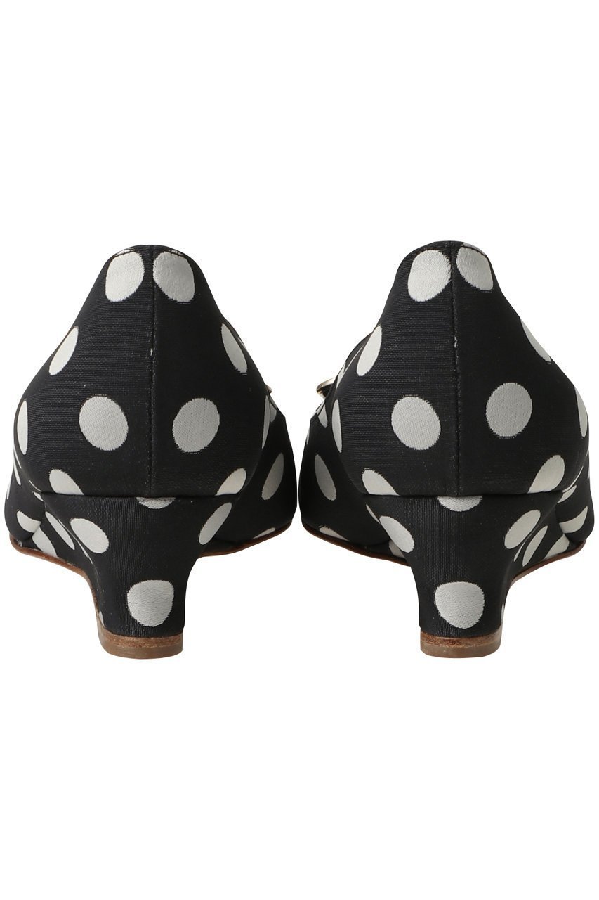 【ペリーコ/PELLICO】のANELLI ドット柄オープントゥウェッジヒールパンプス 人気、トレンドファッション・服の通販 founy(ファニー) 　ファッション　Fashion　レディースファッション　Fashion for Women　オープントゥ　Open Toe Shoes　ドット　Polka Dot, Dot Pattern　モダン　Modern, Contemporary　other-4|ID: prp329100004886029 ipo3291000000036477324