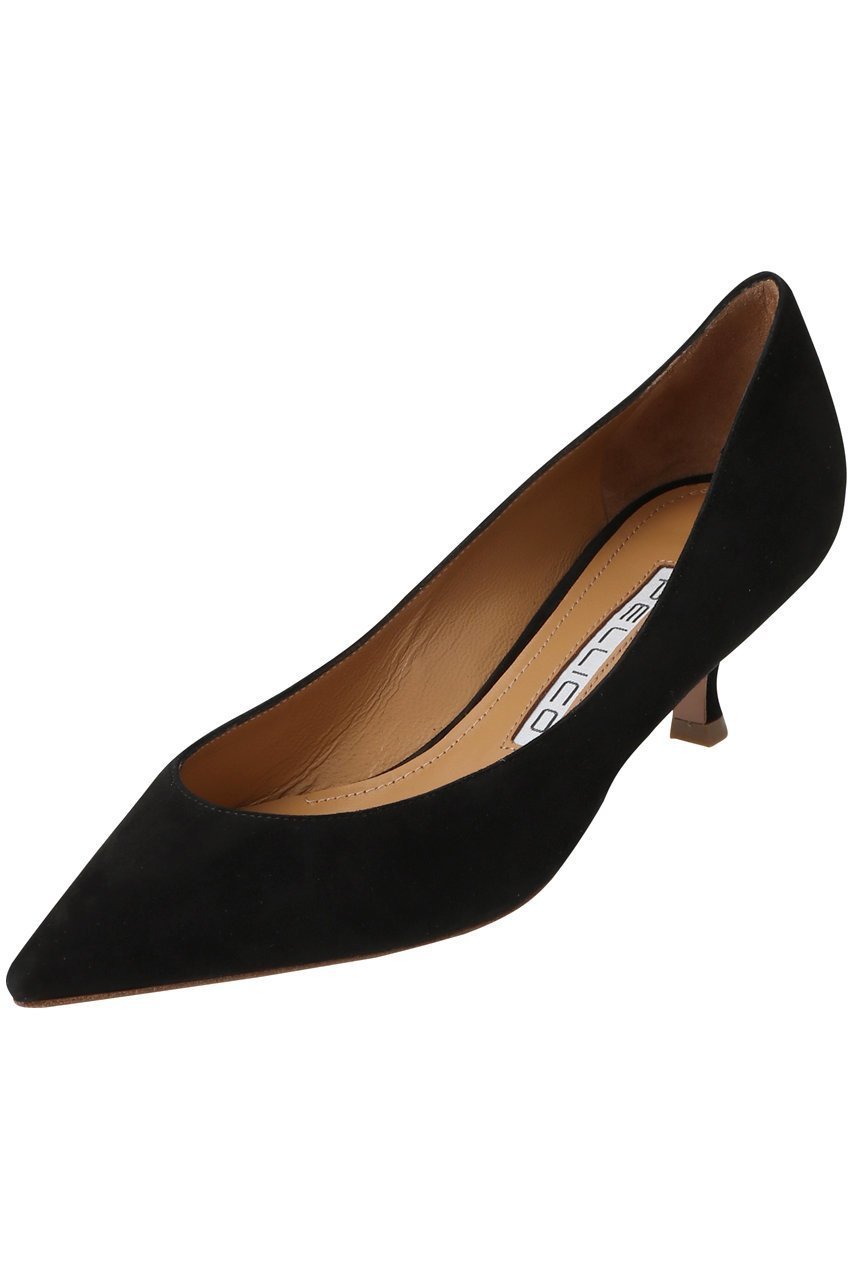 【ペリーコ/PELLICO】のANIMA スエードパンプス インテリア・キッズ・メンズ・レディースファッション・服の通販 founy(ファニー) 　ファッション　Fashion　レディースファッション　Fashion for Women　スリム　Slim, Slim Fit　パーティ　Party, Party Style　エレガント 上品　Elegant　ブラック|ID: prp329100004886033 ipo3291000000036477367