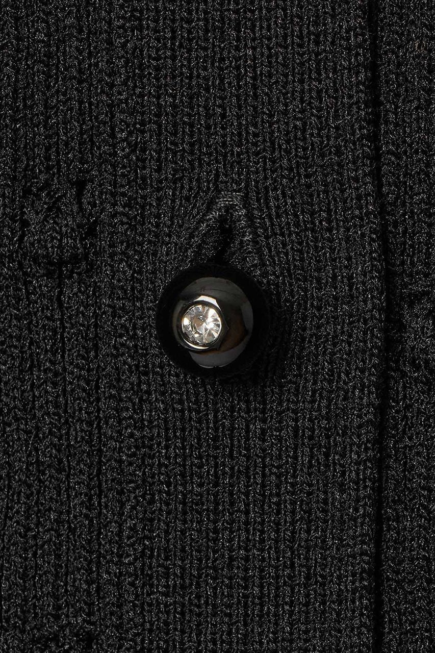 【アルアバイル/allureville】の【LOULOU WILLOUGHBY】アイレット半袖カーディガン 人気、トレンドファッション・服の通販 founy(ファニー) 　ファッション　Fashion　レディースファッション　Fashion for Women　トップス・カットソー　Cut & Sew Tops　ニット　Knit Tops & Sweaters　カーディガン・羽織り　Layered Style Cardigans　アイレット　Eyelet Lace　カーディガン　Cardigan, Knitwear　シンプル　Simple, Minimal　ドット　Polka Dot, Dot Pattern　ビジュー　Bijou, Jewel-like Accent　人気　Popular, Best Seller　半袖　Short Sleeve, Half Sleeve　夏　Summer　新作・新入荷　New Arrivals / New In　other-6|ID: prp329100004886034 ipo3291000000036477397