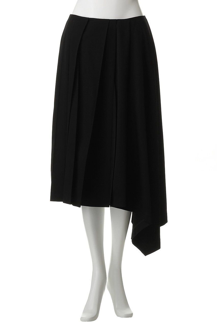 【セアン/SCEARN】のWOOL GABARDINE スカート 人気、トレンドファッション・服の通販 founy(ファニー) 　ファッション　Fashion　レディースファッション　Fashion for Women　スカート　Skirts　ロングスカート　Long Skirts / Maxi & Midi Skirts　なめらか　Smooth, Silky Texture　アシンメトリー　Asymmetrical Style　エレガント 上品　Elegant　フェミニン　Feminine, Girly　プリーツ　Pleats, Pleated　ロング　Long, Long-Length　other-2|ID: prp329100004886046 ipo3291000000036477501