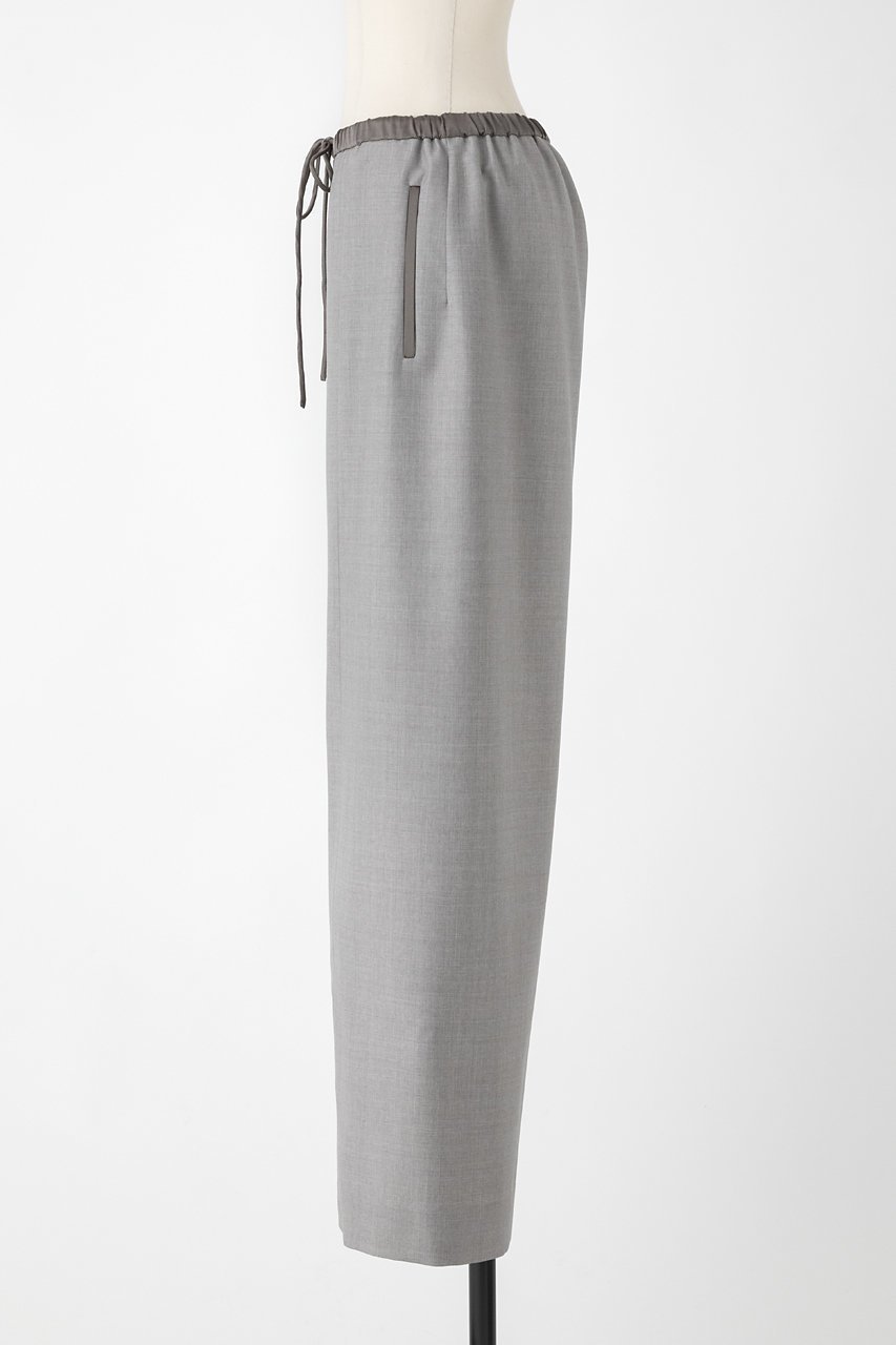 【オーヴィル/EAUVIRE】のドローストリングパンツ 人気、トレンドファッション・服の通販 founy(ファニー) 　ファッション　Fashion　レディースファッション　Fashion for Women　パンツ　Pants & Trousers　サテン　Satin, Glossy Fabric　シルク　Silk, 100% Silk　ストレート　Straight, Straight Cut　ツイル　Twist, Twisted Detail　ドローコード　Drawcord, Drawstring Cord　ドローストリング　Drawstring, Pull Cord　ボトム　Bottoms, Lower Wear　ポケット　Pocket, Pocket Detail　リラックス　Relax, Relaxed Fit　ワイド　Wide, Wide Fit　エレガント 上品　Elegant　other-2|ID: prp329100004886049 ipo3291000000036477555