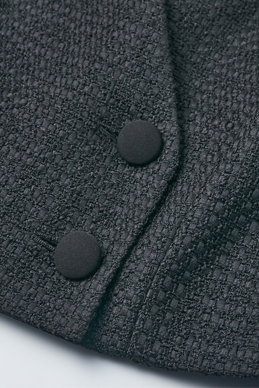 【デイジーリン/DAISY LIN】のWashable Tweed Royal Lady 人気、トレンドファッション・服の通販 founy(ファニー) 　ファッション　Fashion　レディースファッション　Fashion for Women　アウター　Coat / Outerwear Collection　コート・ロングコート・ピーコート　Long Coats, Peacoats & More　ウォッシャブル　Machine Washable　洗える　Machine Washable　コレクション　Collection, Seasonal Line　ショート　Short, Short Length　ジャケット　Jacket, Outerwear　スリット　Slit, Slit Detail　ツイード　Twill, Twill Weave　デコルテ　Décolleté, Neckline　ネックレス　Necklace, Pendant Necklace　フォルム　Silhouette, Form　ブローチ　Brooch, Pin Brooch　other-4|ID: prp329100004886057 ipo3291000000036477656