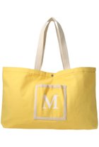 【マリュス/MALUS】のDouble pocket big トートバッグ イエロー×エクリュ|ID: prp329100004886065 ipo3291000000036685390