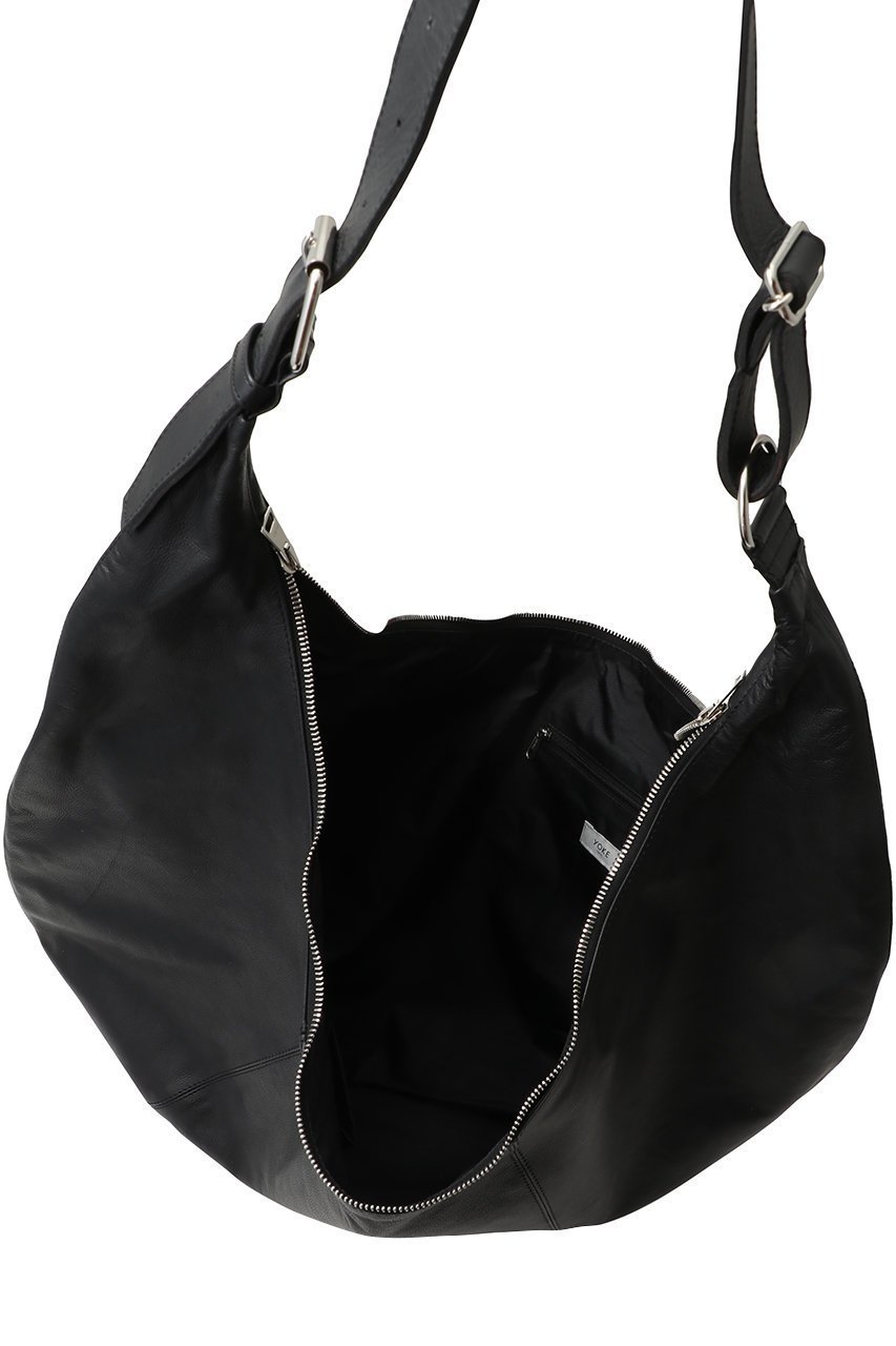 【ヨーク/YOKE】のカーフレザー サークル バッグ 人気、トレンドファッション・服の通販 founy(ファニー) 　ファッション　Fashion　レディースファッション　Fashion for Women　バッグ　Bags　ユニセックス　Unisex, Genderless　なめらか　Smooth, Silky Texture　イタリア　Italy　サークル　Circle, Round Design　ショルダー　Shoulder, Shoulder Strap　ポケット　Pocket, Pocket Detail　エレガント 上品　Elegant　other-6|ID: prp329100004886066 ipo3291000000036477767