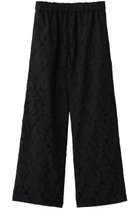 【ティッカ/TICCA】のフラワーレースパンツ 人気、トレンドファッション・服の通販 founy(ファニー) ファッション Fashion レディースファッション Fashion for Women パンツ Pants & Trousers ストレート Straight, Straight Cut スニーカー Sneakers, Trainers ダウン Down, Puffer フラワー Flower, Floral モダン Modern, Contemporary レース Lace, Lace Fabric thumbnail ブラック|ID: prp329100004886084 ipo3291000000036478146