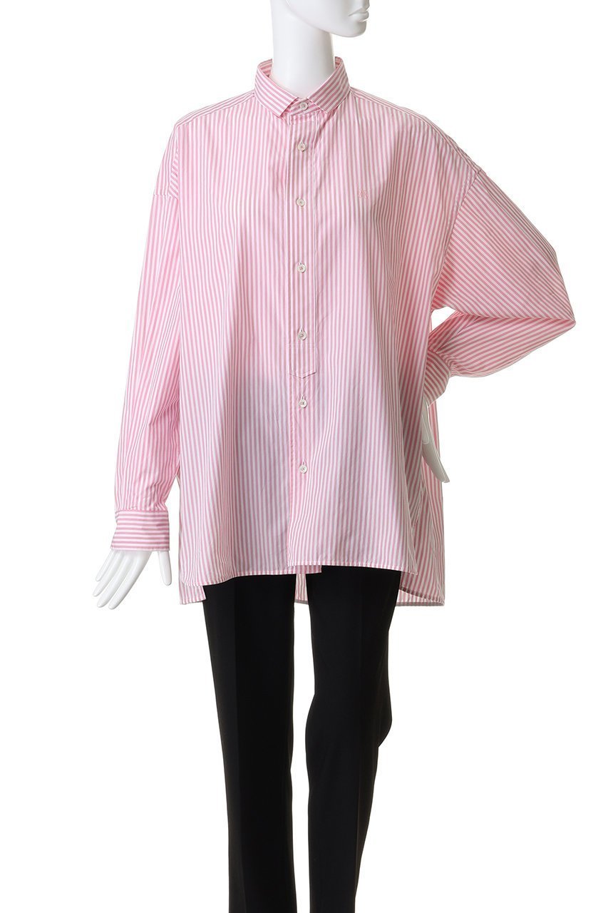 【ティッカ/TICCA】の【UNISEX】スクエアビッグシャツ 人気、トレンドファッション・服の通販 founy(ファニー) 　ファッション　Fashion　レディースファッション　Fashion for Women　トップス・カットソー　Cut & Sew Tops　シャツ・ブラウス・オフィスカジュアル　Elegant Blouses & Button-Ups　ユニセックス　Unisex, Genderless　スクエア　Square, Square Shape　スタイリッシュ　Stylish, Fashionable　ストライプ　Stripe, Striped Pattern　スリーブ　Sleeve, Long Sleeve / Short Sleeve　フォルム　Silhouette, Form　ロング　Long, Long-Length　羽織　Haori, Light Jacket　other-2|ID: prp329100004886086 ipo3291000000036478204