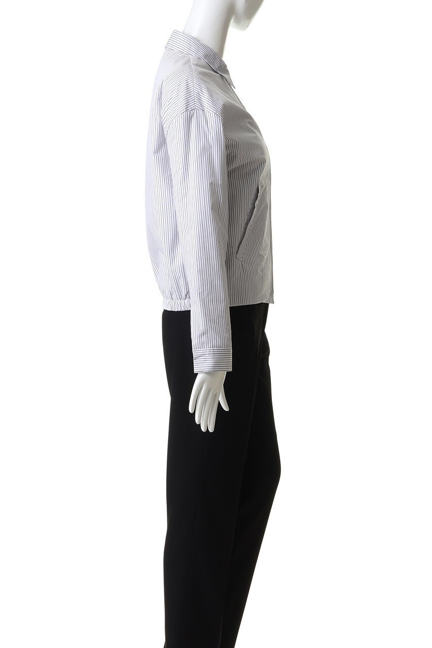 【マディソンブルー/MADISONBLUE】のPADDED DEAN JK MULTI STRIPE パデッドデニムジャケット 人気、トレンドファッション・服の通販 founy(ファニー) 　ファッション　Fashion　レディースファッション　Fashion for Women　アウター　Coat / Outerwear Collection　レディースジャケット・軽アウター　Jackets　デニムジャケット / カジュアルアウター　Denim Jackets　コンパクト　Compact, Small Size　ジップ　Zip, Zipper　ジャケット　Jacket, Outerwear　ストライプ　Stripe, Striped Pattern　フォルム　Silhouette, Form　ブロード　Broadcloth, Fine Cotton　エレガント 上品　Elegant　other-3|ID: prp329100004886096 ipo3291000000036478351