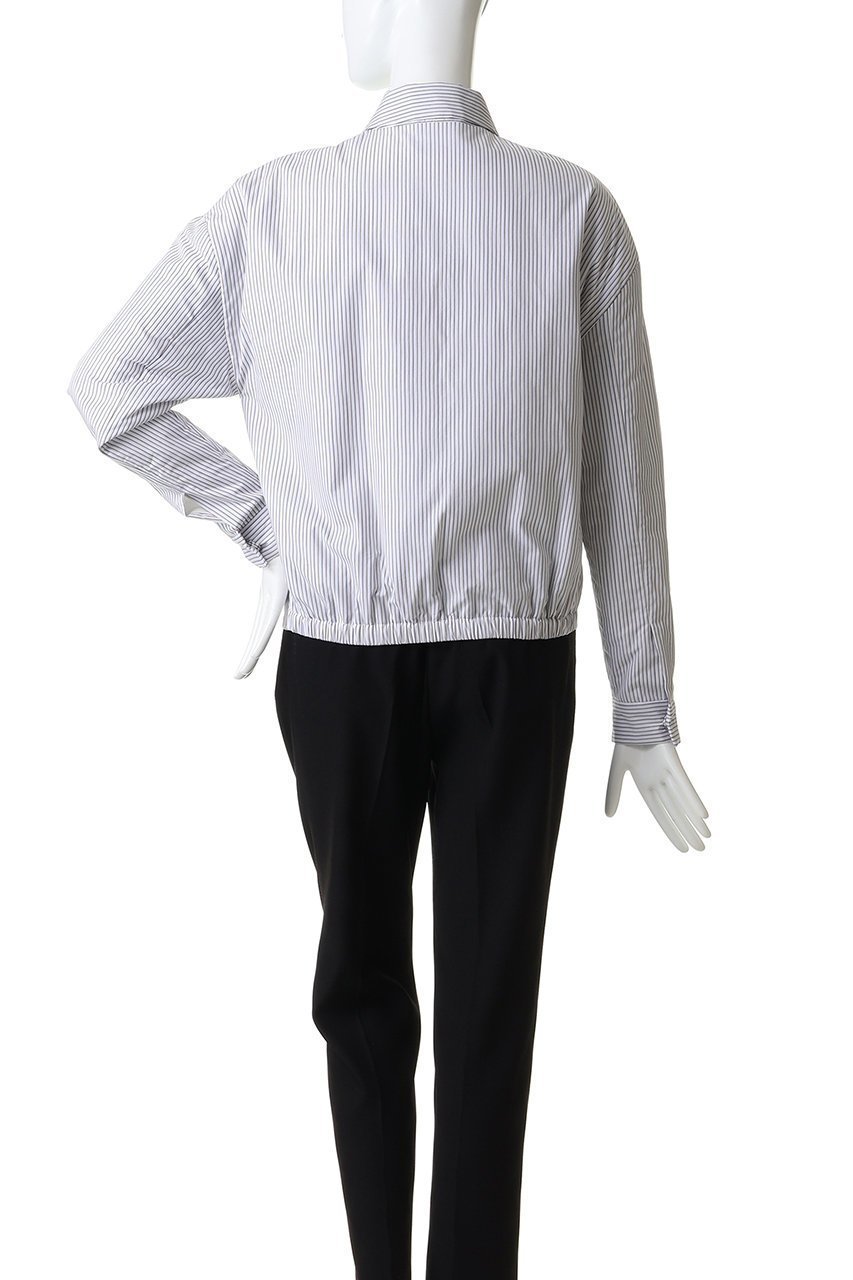 【マディソンブルー/MADISONBLUE】のPADDED DEAN JK MULTI STRIPE パデッドデニムジャケット 人気、トレンドファッション・服の通販 founy(ファニー) 　ファッション　Fashion　レディースファッション　Fashion for Women　アウター　Coat / Outerwear Collection　レディースジャケット・軽アウター　Jackets　デニムジャケット / カジュアルアウター　Denim Jackets　コンパクト　Compact, Small Size　ジップ　Zip, Zipper　ジャケット　Jacket, Outerwear　ストライプ　Stripe, Striped Pattern　フォルム　Silhouette, Form　ブロード　Broadcloth, Fine Cotton　エレガント 上品　Elegant　other-4|ID: prp329100004886096 ipo3291000000036478353