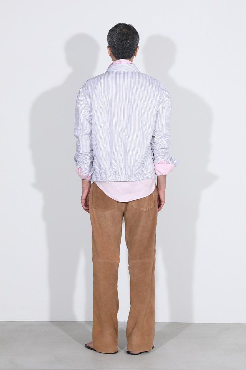 【マディソンブルー/MADISONBLUE】のPADDED DEAN JK MULTI STRIPE パデッドデニムジャケット 人気、トレンドファッション・服の通販 founy(ファニー) 　ファッション　Fashion　レディースファッション　Fashion for Women　アウター　Coat / Outerwear Collection　レディースジャケット・軽アウター　Jackets　デニムジャケット / カジュアルアウター　Denim Jackets　コンパクト　Compact, Small Size　ジップ　Zip, Zipper　ジャケット　Jacket, Outerwear　ストライプ　Stripe, Striped Pattern　フォルム　Silhouette, Form　ブロード　Broadcloth, Fine Cotton　エレガント 上品　Elegant　other-8|ID: prp329100004886096 ipo3291000000036478361