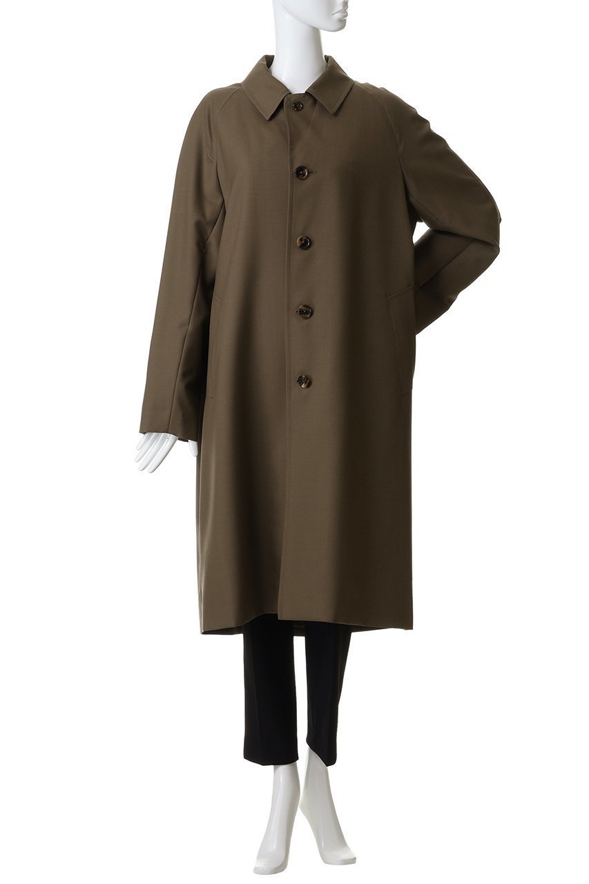 【マディソンブルー/MADISONBLUE】のSOUTIEN COLLAR COAT W/M ステンカラーコート 人気、トレンドファッション・服の通販 founy(ファニー) 　ファッション　Fashion　レディースファッション　Fashion for Women　アウター　Coat / Outerwear Collection　コート・ロングコート・ピーコート　Long Coats, Peacoats & More　なめらか　Smooth, Silky Texture　シンプル　Simple, Minimal　ロング　Long, Long-Length　夏　Summer　other-2|ID: prp329100004886104 ipo3291000000036522678