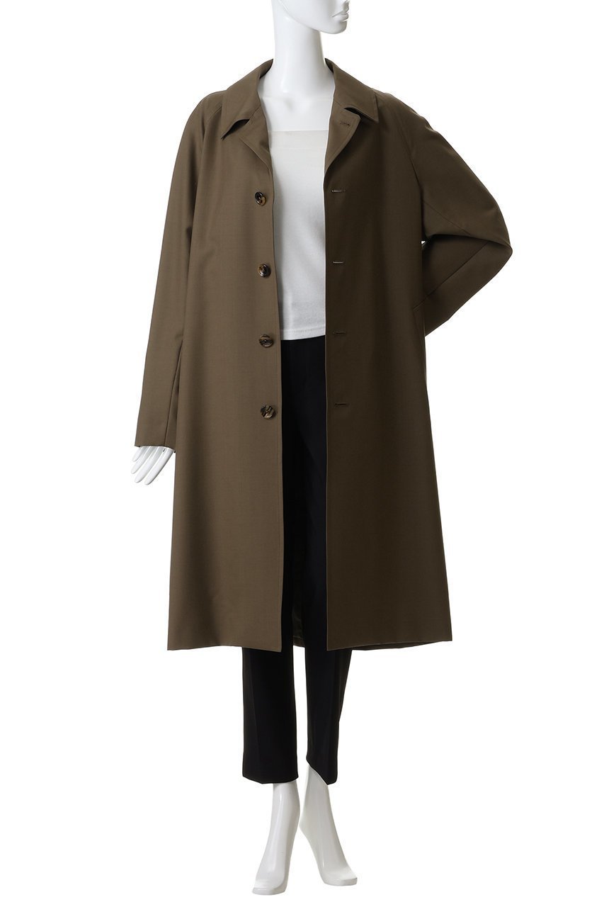 【マディソンブルー/MADISONBLUE】のSOUTIEN COLLAR COAT W/M ステンカラーコート 人気、トレンドファッション・服の通販 founy(ファニー) 　ファッション　Fashion　レディースファッション　Fashion for Women　アウター　Coat / Outerwear Collection　コート・ロングコート・ピーコート　Long Coats, Peacoats & More　なめらか　Smooth, Silky Texture　シンプル　Simple, Minimal　ロング　Long, Long-Length　夏　Summer　other-7|ID: prp329100004886104 ipo3291000000036522683