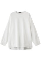 【ミズイロ インド/mizuiro ind】のcrew neck wide P/O プルオーバー 人気、トレンドファッション・服の通販 founy(ファニー) ファッション Fashion レディースファッション Fashion for Women トップス・カットソー Cut & Sew Tops ニット Knit Tops & Sweaters カジュアルプルオーバー・ニットトップス Pullovers & Knit Tops / Casual Pullovers シンプル Simple, Minimal ヘムライン Hemline, Bottom Cut ワイド Wide, Wide Fit 再入荷 Restock / Back in Stock thumbnail off white|ID: prp329100004886113 ipo3291000000036478637