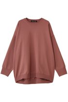 【ミズイロ インド/mizuiro ind】のcrew neck wide P/O プルオーバー 人気、トレンドファッション・服の通販 founy(ファニー) ファッション Fashion レディースファッション Fashion for Women トップス・カットソー Cut & Sew Tops ニット Knit Tops & Sweaters カジュアルプルオーバー・ニットトップス Pullovers & Knit Tops / Casual Pullovers シンプル Simple, Minimal ヘムライン Hemline, Bottom Cut ワイド Wide, Wide Fit 再入荷 Restock / Back in Stock thumbnail pink|ID: prp329100004886113 ipo3291000000036478641