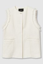 【アルアバイル/allureville】のミックスツイードフレアジレ 人気、トレンドファッション・服の通販 founy(ファニー) ファッション Fashion レディースファッション Fashion for Women アウター Coat / Outerwear Collection レディースジャケット・軽アウター Jackets ジャケット Jacket, Outerwear ツイード Twill, Twill Weave ベスト Vest, Waistcoat 無地 Plain, Solid Color thumbnail オフホワイト|ID: prp329100004886121 ipo3291000000036478710