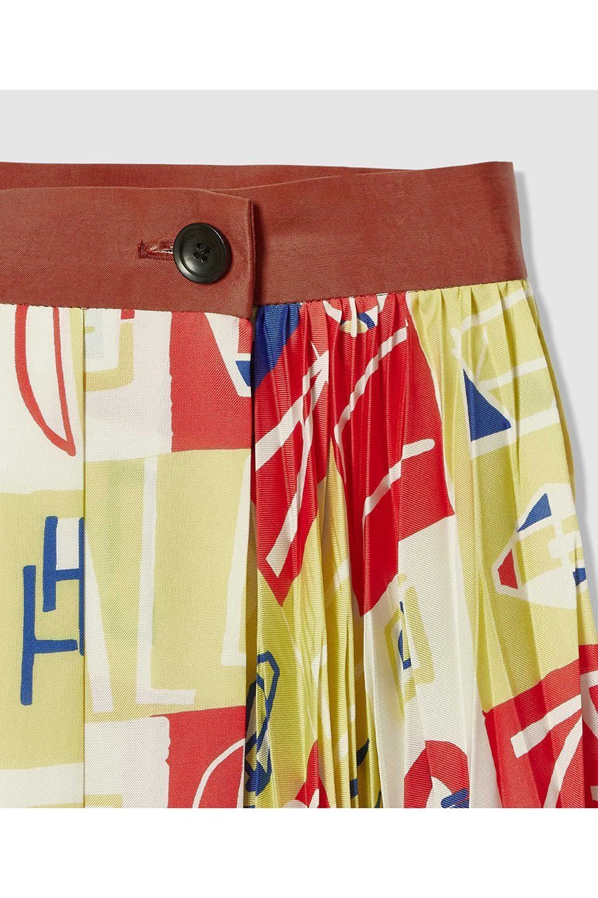 【アルアバイル/allureville】のパッチワークプリントプリーツスカート 人気、トレンドファッション・服の通販 founy(ファニー) 　ファッション　Fashion　レディースファッション　Fashion for Women　アウター　Coat / Outerwear Collection　レディースジャケット・軽アウター　Jackets　スカート　Skirts　プリーツスカート / 上品フェミニンスタイル　Pleated Skirts　ジャケット　Jacket, Outerwear　ブロック　Block, Solid Block Pattern　プリント　Print, Printed Pattern　プリーツ　Pleats, Pleated　モチーフ　Motif, Design Theme　手描き　Hand-Drawn, Illustrated　other-3|ID: prp329100004886137 ipo3291000000036478918