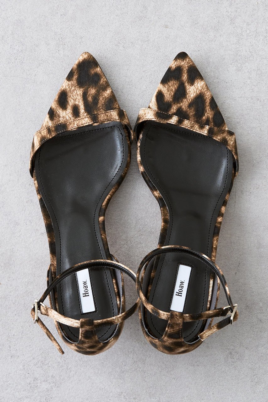 【ウィムガゼット/Whim Gazette】の【Hoaw.】LEOストラップサンダル 人気、トレンドファッション・服の通販 founy(ファニー) 　ファッション　Fashion　レディースファッション　Fashion for Women　アクセサリー　Fashion Accessories　サテン　Satin, Glossy Fabric　サンダル　Sandals, Summer Shoes　シューズ　Shoes, Footwear　ストラップサンダル　Strappy Sandals, Strap Sandals　ラップ　Wrap, Wrap Design　レオパード　Leopard, Animal Print　エレガント 上品　Elegant　other-5|ID: prp329100004886145 ipo3291000000036479009