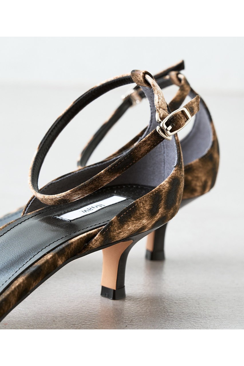 【ウィムガゼット/Whim Gazette】の【Hoaw.】LEOストラップサンダル 人気、トレンドファッション・服の通販 founy(ファニー) 　ファッション　Fashion　レディースファッション　Fashion for Women　アクセサリー　Fashion Accessories　サテン　Satin, Glossy Fabric　サンダル　Sandals, Summer Shoes　シューズ　Shoes, Footwear　ストラップサンダル　Strappy Sandals, Strap Sandals　ラップ　Wrap, Wrap Design　レオパード　Leopard, Animal Print　エレガント 上品　Elegant　other-8|ID: prp329100004886145 ipo3291000000036479015