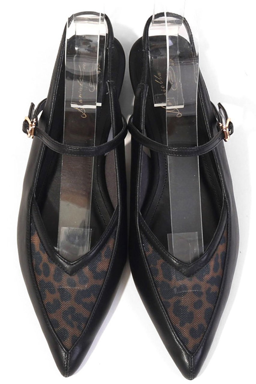 【ダニエラ アンド ジェマ/Daniella & GEMMA】のポインテッドスリングバックパンプス インテリア・キッズ・メンズ・レディースファッション・服の通販 founy(ファニー) 　ファッション　Fashion　レディースファッション　Fashion for Women　バッグ　Bags　アンクル　Ankle-Length Design　フィット　Fit, Slim Fit　ラップ　Wrap, Wrap Design　再入荷　Restock / Back in Stock　レオパード柄|ID: prp329100004886155 ipo3291000000036479132