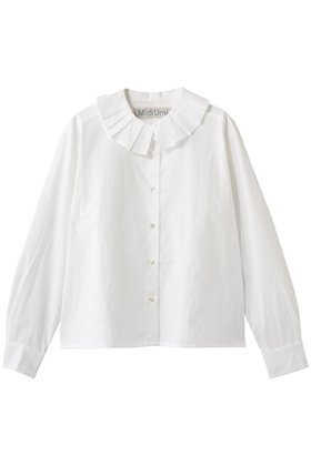 【ミディウミ/MidiUmi】のtuck collar shirt シャツ 人気、トレンドファッション・服の通販 founy(ファニー) ファッション Fashion レディースファッション Fashion for Women トップス・カットソー Cut & Sew Tops シャツ・ブラウス・オフィスカジュアル Elegant Blouses & Button-Ups おすすめ Recommended / Our Picks スリーブ Sleeve, Long Sleeve / Short Sleeve フェミニン Feminine, Girly フレア Flare, Flared ボックス Boxy, Box Shape ロング Long, Long-Length ワイド Wide, Wide Fit |ID:prp329100004886187