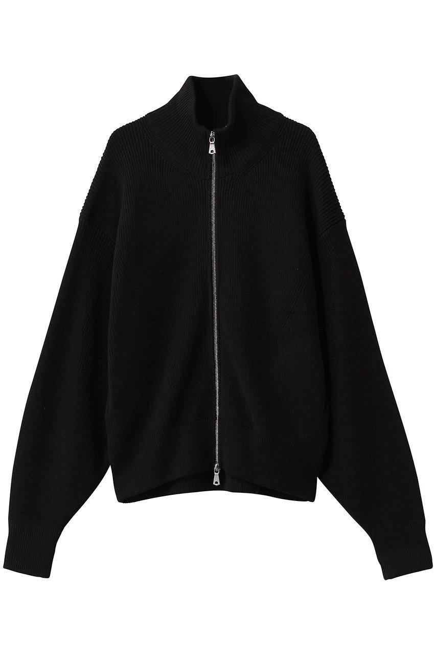 【メゾンスペシャル/MAISON SPECIAL】の【UNISEX】C/Aドライバーズニット インテリア・キッズ・メンズ・レディースファッション・服の通販 founy(ファウニー) 　ファッション　Fashion　レディースファッション　Fashion for Women　トップス・カットソー　Cut & Sew Tops　ニット　Knit Tops & Sweaters　カーディガン・羽織り　Layered Style Cardigans　ユニセックス　Unisex, Genderless　カーディガン　Cardigan, Knitwear　ショルダー　Shoulder, Shoulder Strap　スタイリッシュ　Stylish, Fashionable　スタンド　Stand Collar, Upright Stand　ドロップ　Drop Shoulder, Dropped Style　ミックス　Mix, Mixed Style　BLK(ブラック)|ID: prp329100004886190 ipo3291000000036479610