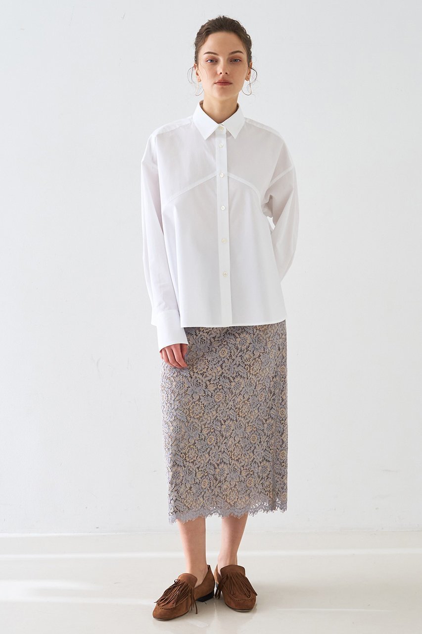 【デザイン ワークス/DESIGN WORKS】の【セットアップ対応】コードレーススカート 人気、トレンドファッション・服の通販 founy(ファニー) 　ファッション　Fashion　レディースファッション　Fashion for Women　セットアップ　Matching Sets　スカート・ミニ/ミディ/マキシ　Skirts / Mini, Midi & Maxi Skirts　スカート　Skirts　おすすめ　Recommended / Our Picks　スカラップ　Scallop, Scalloped Edge　ストレート　Straight, Straight Cut　セットアップ　Set-Up, Coordinated Outfit　ブルゾン　Blouson, Bomber Jacket　ミリタリー　Military, Army Style　レース　Lace, Lace Fabric　エレガント 上品　Elegant　今季　This Season, Current Season　other-6|ID: prp329100004886212 ipo3291000000036480104