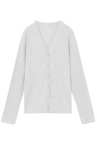 【アナイ/ANAYI】のラメリブVネックカーディガン シルバー|ID: prp329100004886324 ipo3291000000036958386