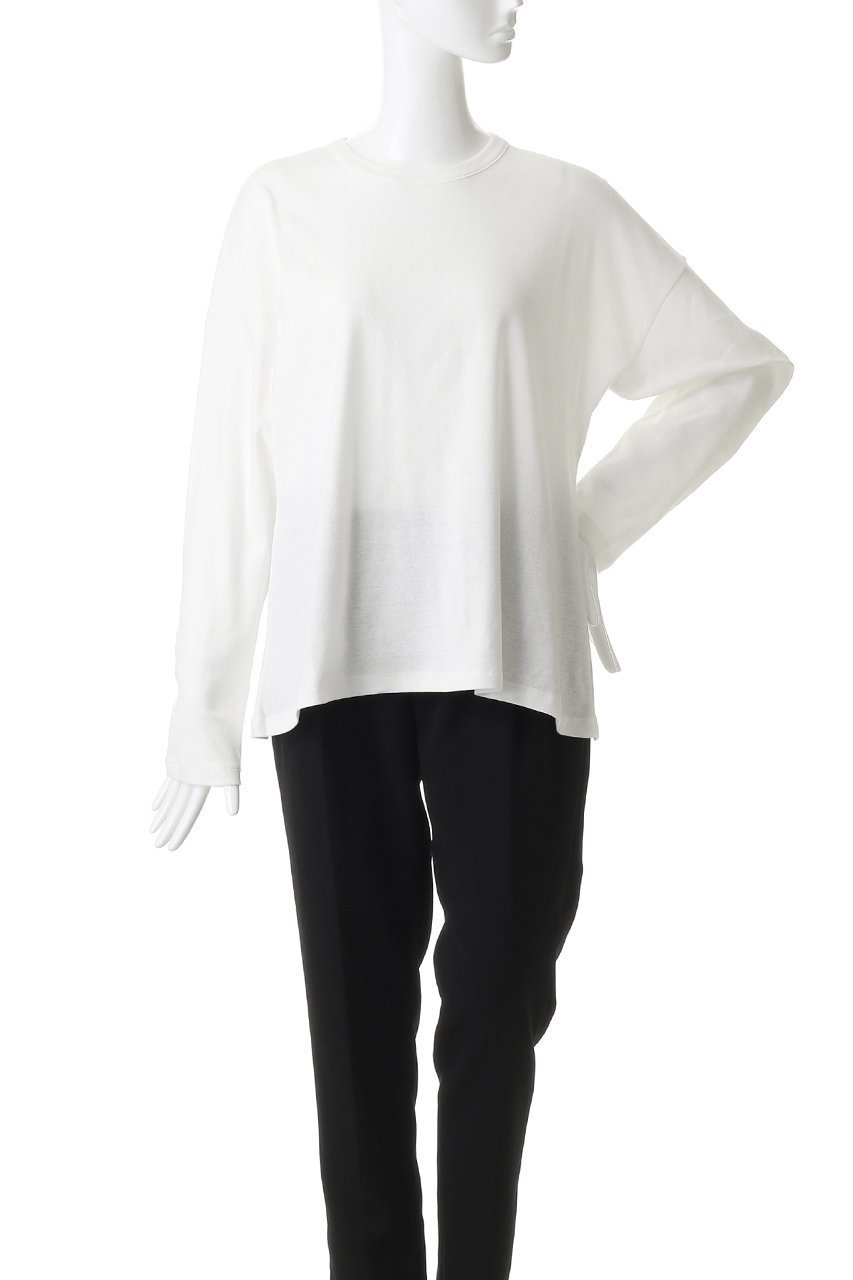 【ザ ロウ/THE ROW】のFLORIS TOP 人気、トレンドファッション・服の通販 founy(ファニー) 　ファッション　Fashion　レディースファッション　Fashion for Women　トップス・カットソー　Cut & Sew Tops　シャツ・ブラウス・オフィスカジュアル　Elegant Blouses & Button-Ups　ロングTシャツ・Tシャツ　Longline T-Shirts & Tees　カットソー・ベーシックTシャツ　Cut-and-Sewn Tops / Stretch Tees & Basics　インナー　Innerwear　シンプル　Simple, Minimal　スリーブ　Sleeve, Long Sleeve / Short Sleeve　ベーシック　Basic, Essential　ロング　Long, Long-Length　新作・新入荷　New Arrivals / New In　日本製　Made In Japan　長袖　Long Sleeve, Full Sleeve　other-2|ID: prp329100004886334 ipo3291000000036482254