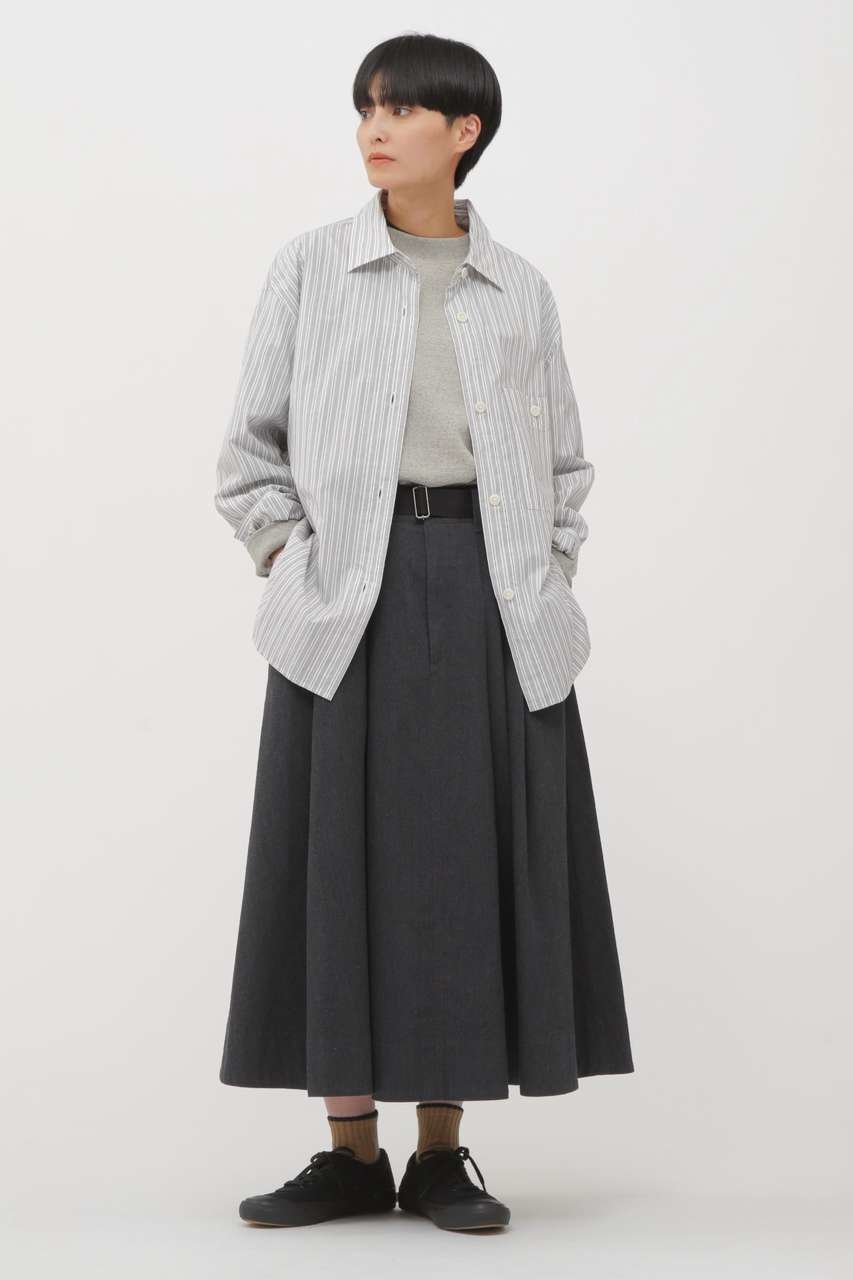 【マーガレットハウエル/MARGARET HOWELL】のUPCYCLED LOOPBACK JERSEY TOP 人気、トレンドファッション・服の通販 founy(ファニー) 　ファッション　Fashion　レディースファッション　Fashion for Women　トップス・カットソー　Cut & Sew Tops　シャツ・ブラウス・オフィスカジュアル　Elegant Blouses & Button-Ups　ロングTシャツ・Tシャツ　Longline T-Shirts & Tees　カットソー・ベーシックTシャツ　Cut-and-Sewn Tops / Stretch Tees & Basics　カッティング　Cutting Detail　コンパクト　Compact, Small Size　スリーブ　Sleeve, Long Sleeve / Short Sleeve　バランス　Balance, Style Balance　ロング　Long, Long-Length　新作・新入荷　New Arrivals / New In　other-4|ID: prp329100004886337 ipo3291000000036482295