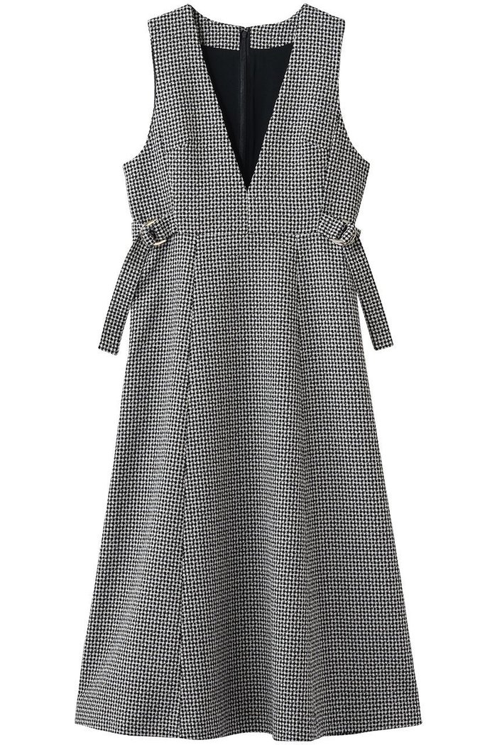 【アナイ/ANAYI】のドビーツィードジャンパーワンピース インテリア・キッズ・メンズ・レディースファッション・服の通販 founy(ファウニー) https://founy.com/ ファッション Fashion レディースファッション Fashion for Women ワンピース Dresses チュニック Tunic Tops & Dresses チュニック Tunic, Long Top ツイード Twill, Twill Weave フィット Fit, Slim Fit フレア Flare, Flared ロング Long, Long-Length エレガント 上品 Elegant |ID: prp329100004886340 ipo3291000000036744638