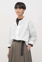 【マーガレットハウエル/MARGARET HOWELL】のGARMENT DYE COTTON SHIRTING SHIRT ホワイト|ID: prp329100004886351 ipo3291000000036717431