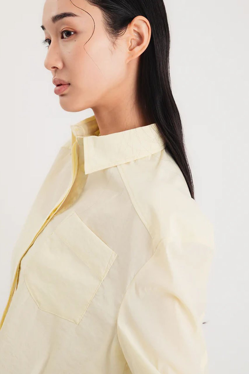 【スタニングルアー/STUNNING LURE】のタフタクロップドシャツ 人気、トレンドファッション・服の通販 founy(ファニー) 　ファッション　Fashion　レディースファッション　Fashion for Women　トップス・カットソー　Cut & Sew Tops　シャツ・ブラウス・オフィスカジュアル　Elegant Blouses & Button-Ups　クロップド　Cropped, Short Length　スリーブ　Sleeve, Long Sleeve / Short Sleeve　タフタ　Taffeta, Structured Fabric　ロング　Long, Long-Length　ワイド　Wide, Wide Fit　夏　Summer　新作・新入荷　New Arrivals / New In　春　Spring　S/S・春夏　SS, Spring/Summer, Warm Season　other-8|ID: prp329100004886354 ipo3291000000036482441