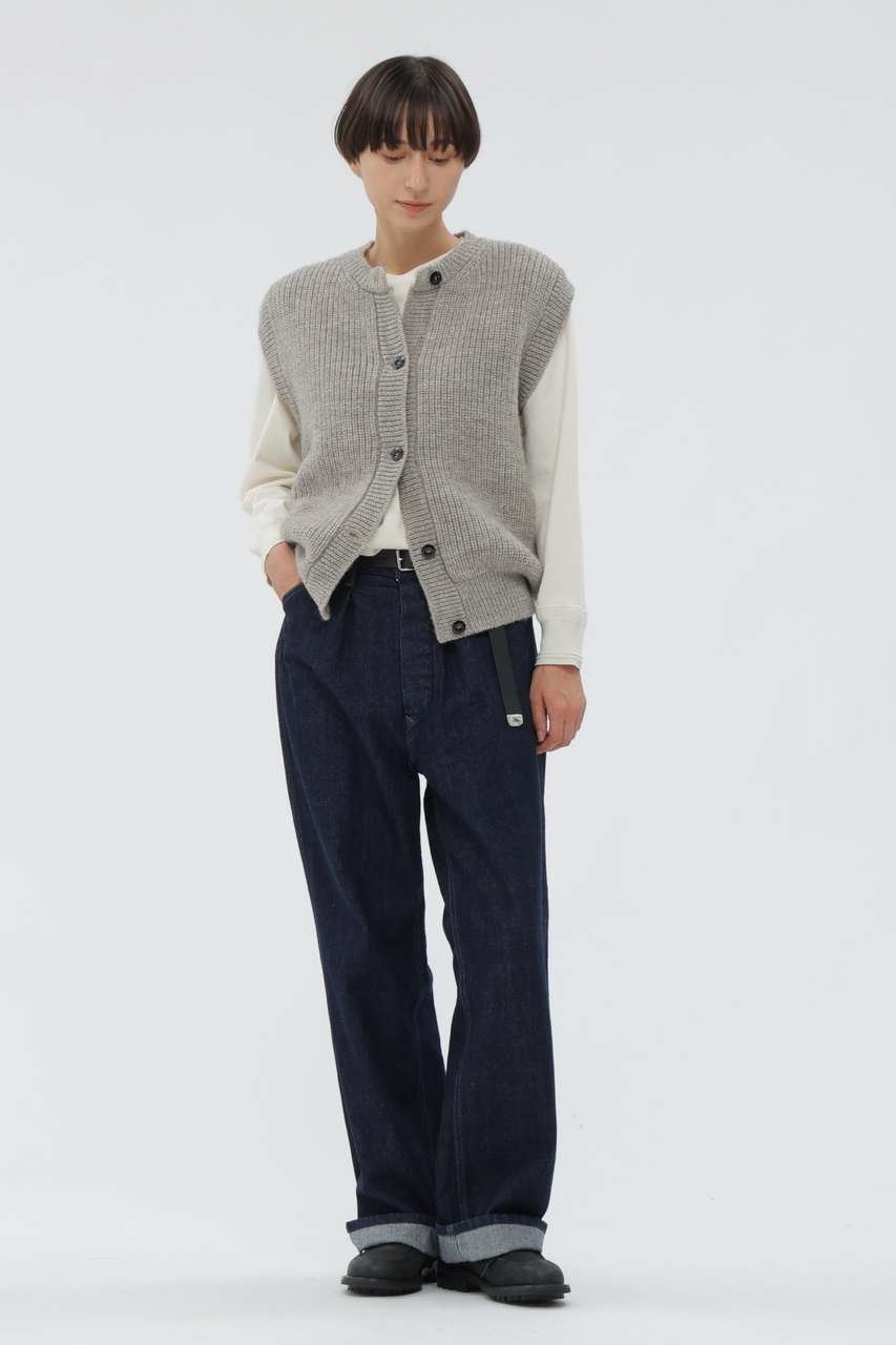 【マーガレットハウエル/MARGARET HOWELL】のCANTON DENIM TROUSERS 大人の最旬トレンドファッション＆コーディネート founy(ファウニー) 　ファッション　Fashion　レディースファッション　Fashion for Women　パンツ　Pants & Trousers　デニムパンツ・ジーンズ・美脚デニム　Denim Jeans & Pants　テーパード　Tapered, Tapered Pants　デニム　Denim, Jeans Material　ポケット　Pocket, Pocket Detail　ミリタリー　Military, Army Style　ヴィンテージ　Vintage Style　other-2|ID: prp329100004886363 ipo3291000000036904409