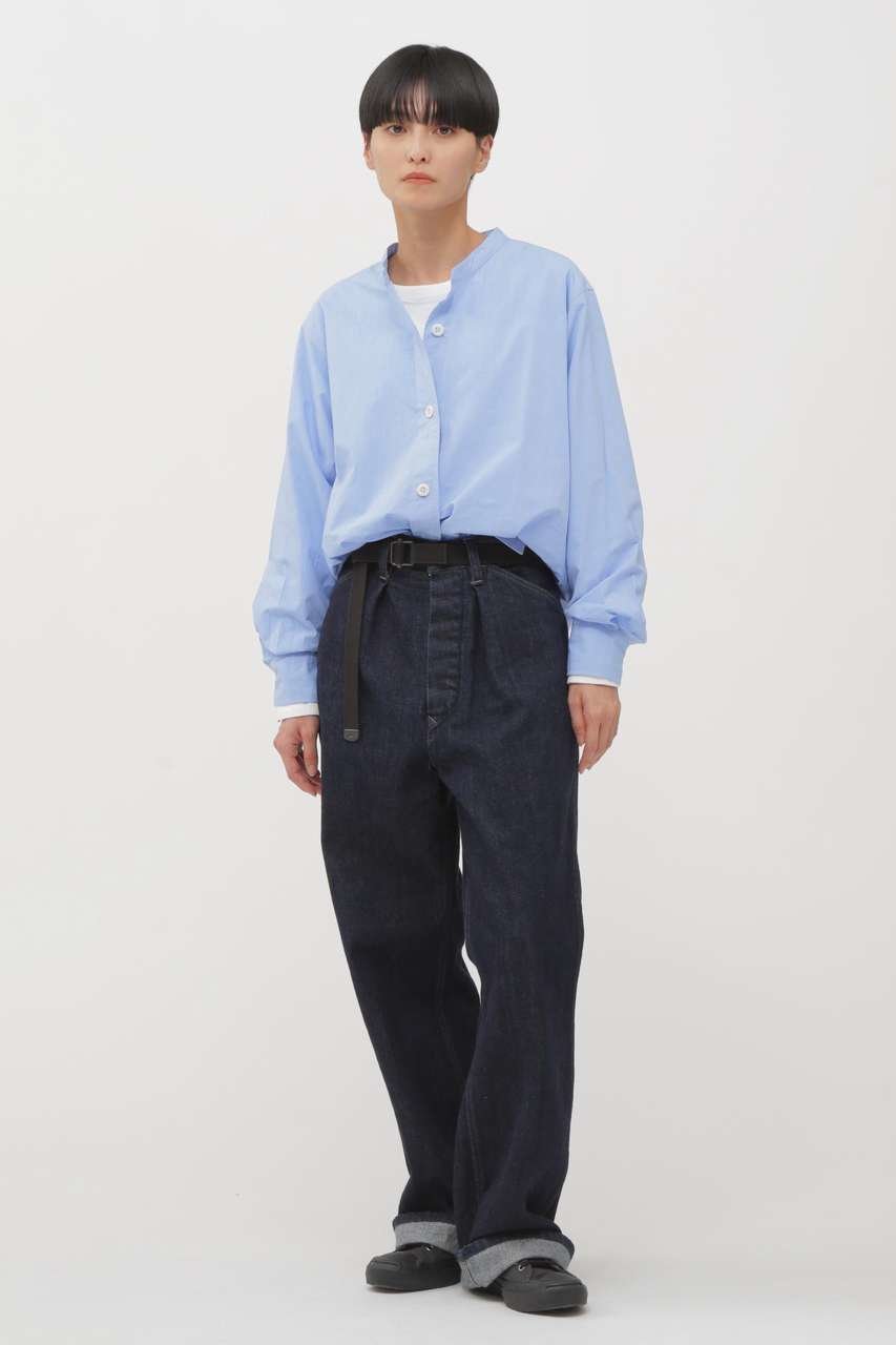 【マーガレットハウエル/MARGARET HOWELL】のCANTON DENIM TROUSERS 大人の最旬トレンドファッション＆コーディネート founy(ファウニー) 　ファッション　Fashion　レディースファッション　Fashion for Women　パンツ　Pants & Trousers　デニムパンツ・ジーンズ・美脚デニム　Denim Jeans & Pants　テーパード　Tapered, Tapered Pants　デニム　Denim, Jeans Material　ポケット　Pocket, Pocket Detail　ミリタリー　Military, Army Style　ヴィンテージ　Vintage Style　other-6|ID: prp329100004886363 ipo3291000000036904413
