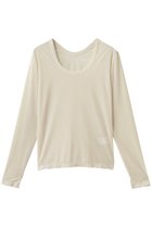 【エリオポール/heliopole】の【THREEDOTS】シアーベロアロングスリーブTシャツ 人気、トレンドファッション・服の通販 founy(ファニー) ファッション Fashion レディースファッション Fashion for Women トップス・カットソー Cut & Sew Tops シャツ・ブラウス・オフィスカジュアル Elegant Blouses & Button-Ups ロングTシャツ・Tシャツ Longline T-Shirts & Tees カットソー・ベーシックTシャツ Cut-and-Sewn Tops / Stretch Tees & Basics ベロアトップス Velour Tops / Velvet-Look Items インナー Innerwear キャミ Camisole, Cami Top シアー Sheer, See-Through スリーブ Sleeve, Long Sleeve / Short Sleeve トレンド Trend, Trending Now バランス Balance, Style Balance ビスチェ Bustier, Corset Top フィット Fit, Slim Fit ベロア Velour, Soft Velvet ロング Long, Long-Length 新作・新入荷 New Arrivals / New In thumbnail アイボリー|ID: prp329100004886418 ipo3291000000036483055