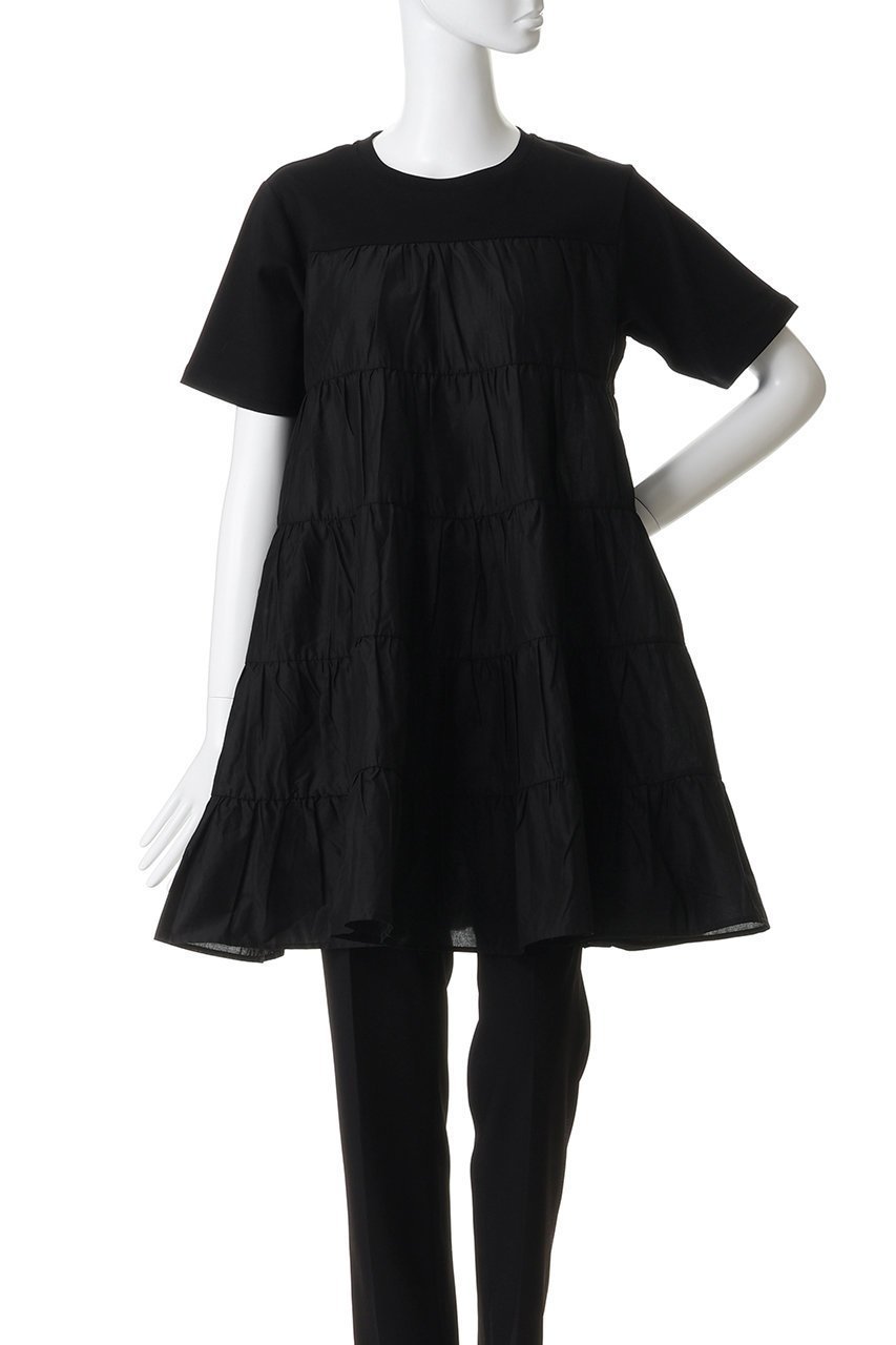 【アダワス/ADAWAS】のティアード コットン チュニック 人気、トレンドファッション・服の通販 founy(ファニー) 　ファッション　Fashion　レディースファッション　Fashion for Women　ワンピース　Dresses　チュニック　Tunic Tops & Dresses　エアリー　Airy Texture　カットソー　Cut and Sewn Top　チュニック　Tunic, Long Top　ティアード　Tiered, Tiered Style　ドッキング　Docking, Mixed Material　夏　Summer　新作・新入荷　New Arrivals / New In　other-2|ID: prp329100004886434 ipo3291000000036483227