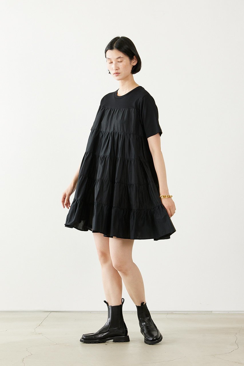 【アダワス/ADAWAS】のティアード コットン チュニック 人気、トレンドファッション・服の通販 founy(ファニー) 　ファッション　Fashion　レディースファッション　Fashion for Women　ワンピース　Dresses　チュニック　Tunic Tops & Dresses　エアリー　Airy Texture　カットソー　Cut and Sewn Top　チュニック　Tunic, Long Top　ティアード　Tiered, Tiered Style　ドッキング　Docking, Mixed Material　夏　Summer　新作・新入荷　New Arrivals / New In　other-7|ID: prp329100004886434 ipo3291000000036483236