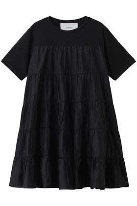 【アダワス/ADAWAS】のティアード コットン チュニック 人気、トレンドファッション・服の通販 founy(ファニー) ファッション Fashion レディースファッション Fashion for Women ワンピース Dresses チュニック Tunic Tops & Dresses エアリー Airy Texture カットソー Cut and Sewn Top チュニック Tunic, Long Top ティアード Tiered, Tiered Style ドッキング Docking, Mixed Material 夏 Summer 新作・新入荷 New Arrivals / New In |ID:prp329100004886434