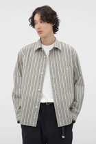 【その他のブランド/Other】のPYJAMA STRIPE COTTON SHIRT 人気、トレンドファッション・服の通販 founy(ファニー) ファッション Fashion レディースファッション Fashion for Women トップス・カットソー Cut & Sew Tops シャツ・ブラウス・オフィスカジュアル Elegant Blouses & Button-Ups ストライプ Stripe, Striped Pattern スリーブ Sleeve, Long Sleeve / Short Sleeve フィット Fit, Slim Fit ポケット Pocket, Pocket Detail リラックス Relax, Relaxed Fit ロング Long, Long-Length 新作・新入荷 New Arrivals / New In thumbnail グレー|ID: prp329100004886436 ipo3291000000036483260