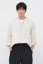 【その他のブランド/Other】のSHIRTING LINEN SHIRT 人気、トレンドファッション・服の通販 founy(ファニー) ファッション Fashion レディースファッション Fashion for Women トップス・カットソー Cut & Sew Tops シャツ・ブラウス・オフィスカジュアル Elegant Blouses & Button-Ups なめらか Smooth, Silky Texture シンプル Simple, Minimal スリーブ Sleeve, Long Sleeve / Short Sleeve フランス France, French リネン Linen, Linen Fabric ロング Long, Long-Length 夏 Summer 定番 Standard, Basic Item 新作・新入荷 New Arrivals / New In 春 Spring S/S・春夏 SS, Spring/Summer, Warm Season thumbnail ホワイト|ID: prp329100004886471 ipo3291000000036483540