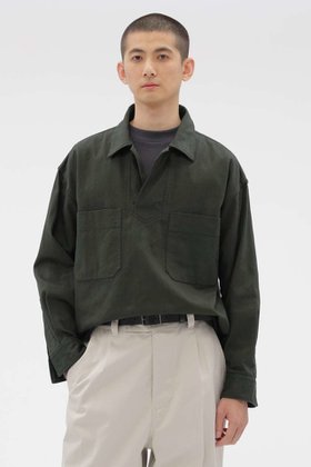 【その他のブランド/Other】のWORK COTTON DRILL SHIRT 人気、トレンドファッション・服の通販 founy(ファニー) ファッション Fashion レディースファッション Fashion for Women トップス・カットソー Cut & Sew Tops シャツ・ブラウス・オフィスカジュアル Elegant Blouses & Button-Ups スモック Smock, Smock Dress スリーブ Sleeve, Long Sleeve / Short Sleeve タンブラー Tumbler, Travel Mug バランス Balance, Style Balance リラックス Relax, Relaxed Fit ロング Long, Long-Length ヴィンテージ Vintage Style 新作・新入荷 New Arrivals / New In |ID:prp329100004886488
