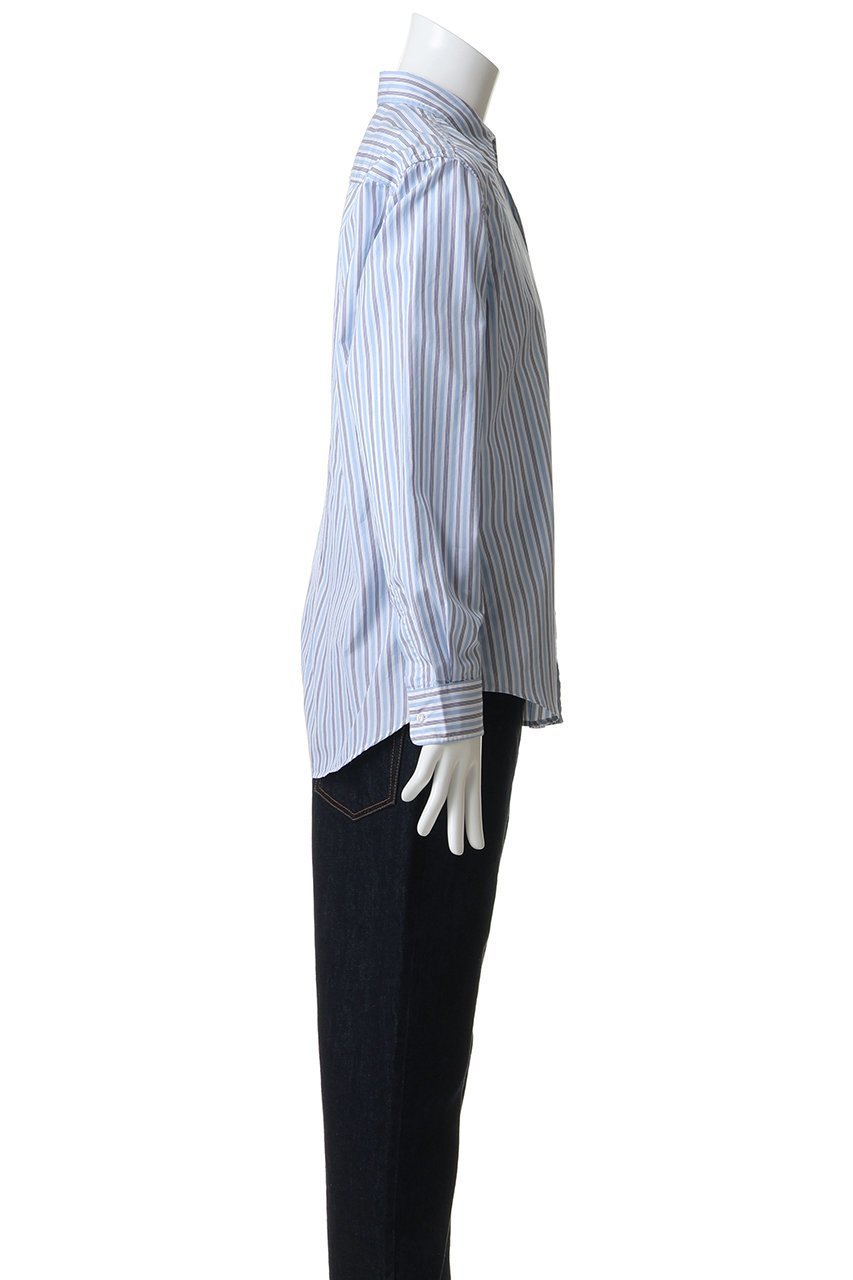 【フランク&アイリーン/Frank&Eileen / MEN】の【MEN】 FINBAR イタリアンコットン ブルーストライプ シャツ 人気、トレンドファッション・服の通販 founy(ファニー) 　ファッション　Fashion　メンズファッション　Fashion for Men　ストライプ　Stripe, Striped Pattern　スラックス　Slacks, Dress Pants　スリーブ　Sleeve, Long Sleeve / Short Sleeve　デニム　Denim, Jeans Material　モダン　Modern, Contemporary　ロング　Long, Long-Length　エレガント 上品　Elegant　新作・新入荷　New Arrivals / New In　other-3|ID: prp329100004886492 ipo3291000000036483675