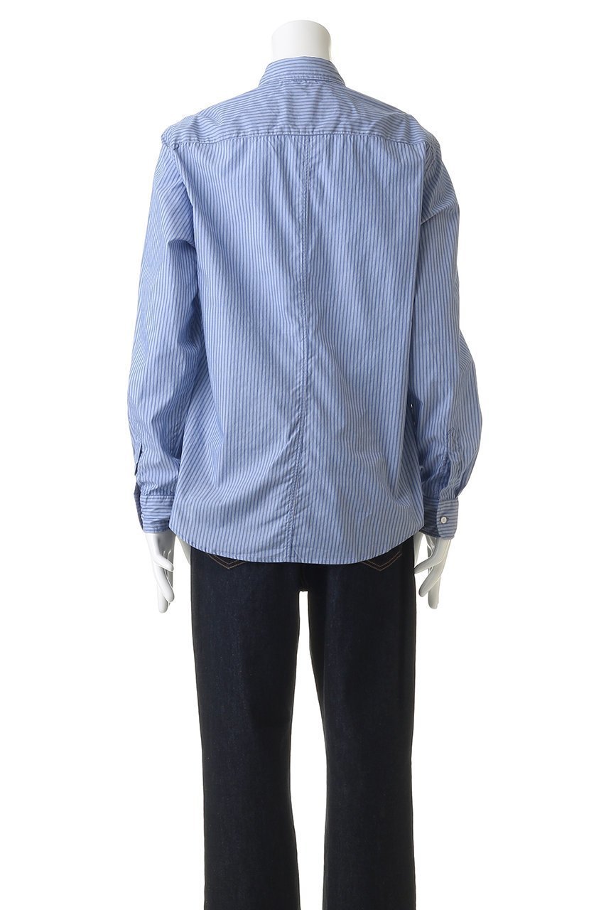【フランク&アイリーン/Frank&Eileen / MEN】の【MEN】 FINBAR イタリアンコットン ブルーストライプ シャツ 大人の最旬トレンドファッション＆コーディネート founy(ファウニー) 　ファッション　Fashion　メンズファッション　Fashion for Men　ストライプ　Stripe, Striped Pattern　スリーブ　Sleeve, Long Sleeve / Short Sleeve　バランス　Balance, Style Balance　フィット　Fit, Slim Fit　ロング　Long, Long-Length　other-4|ID: prp329100004886492 ipo3291000000036930802